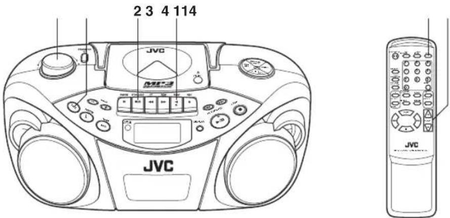 JVC RCEX30E - Operazioni di base - 1