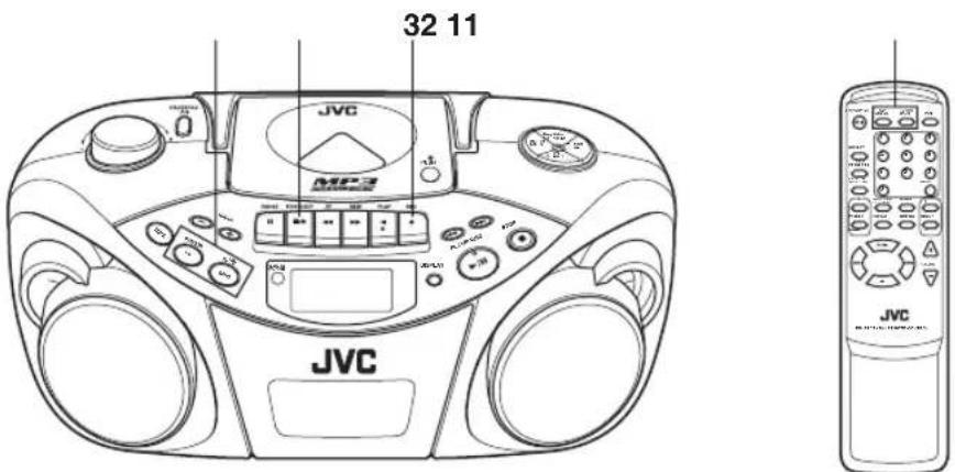 JVC RCEX30E - Fonctionnement de base - 1
