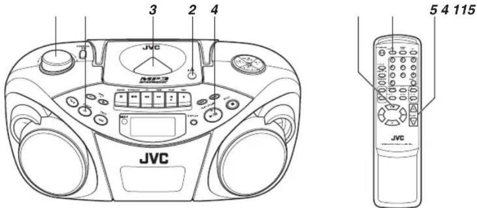 JVC RCEX30E - Grundfunktionen - 1