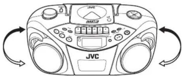 JVC RCEX30E - Using the antennas - 2