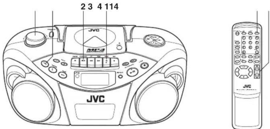 JVC RCEX30E - Grundfunktionen - 1