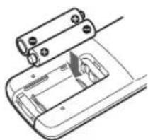 JVC RCEX30E - Installation des piles - 2