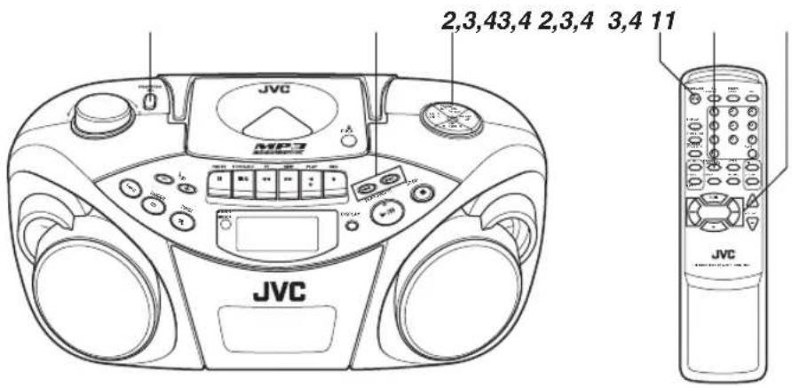 JVC RCEX30E - Hinweise: - 1
