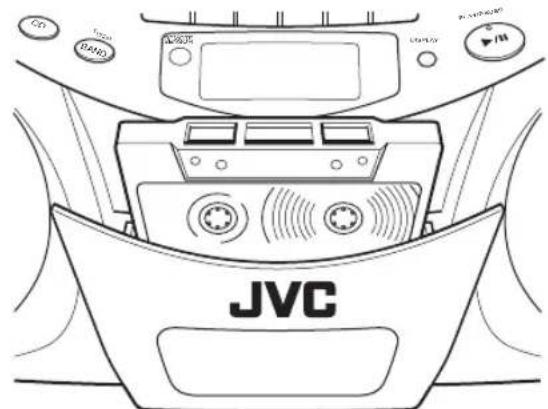 JVC RCEX30E - Instrimento di una cassetta - 1