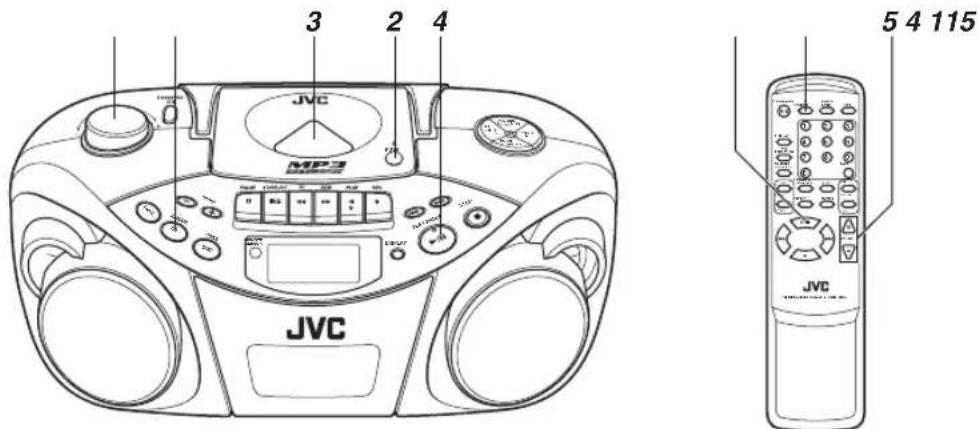 JVC RCEX30E - Fonctionnement de base - 1