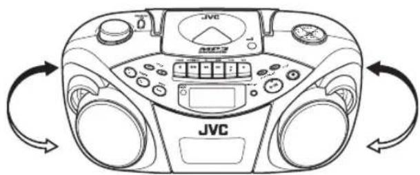 JVC RCEX30E - Gebrauch der Antennen - 2