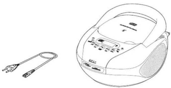 AKAI APRC55 - Contenu de l'emballage - 1