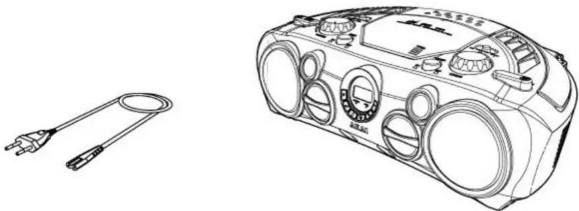 AKAI APRC90AT - Contenu de l'emballage - 1