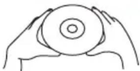 Soundmaster TS500BE - Pflege von Discs - 1