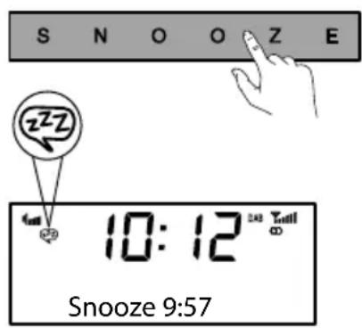 PURE Chronos CD Series 2 - Snoopze-indstilling af en alarm - 1