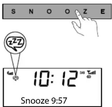 PURE Chronos CD Series 2 - Snoopze-Funktion fur einen Alarm - 1