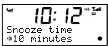 PURE Chronos CD Series 2 - Modifica durata dello snooze - 1