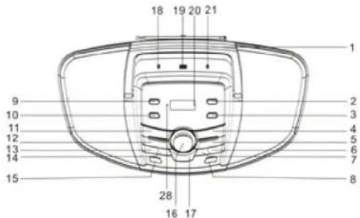 ROADSTAR CDR7000U - INSTRUCTION MANUAL - 1