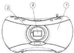 AudioSonic CD1576 - Identifying Parts - 1