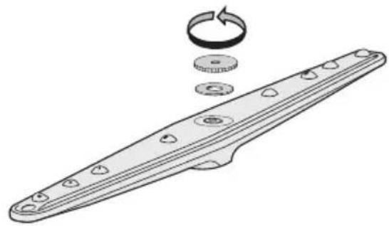 AEG-ELECTROLUX Favorit 52850 - Nettoyage du bras d'aspersion - 1
