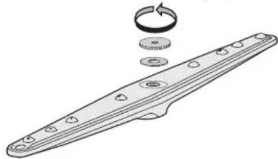 AEG-ELECTROLUX Favorit 52850 - Clean the spray arm - 1