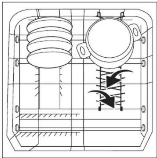 AEG-ELECTROLUX Favorit 55011 VI - Panier inférieur - 2