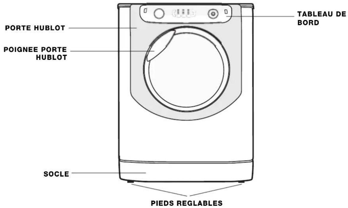 HOTPOINT-ARISTON AQ7L 49U - Description de l'appareil - 2