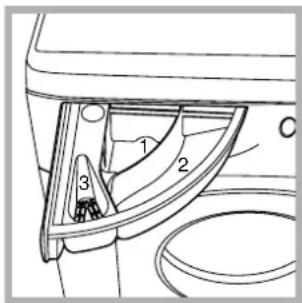 HOTPOINT-ARISTON AVXF 120 - Tiroir à produits lessiviels - 1