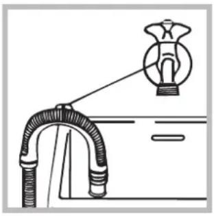 HOTPOINT-ARISTON ARXL 145 EU - Aansluiting van de afvoerbuis - 2