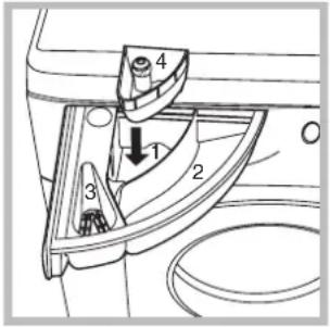 HOTPOINT-ARISTON ARXL 145 EU - Wasmiddelbakje - 1