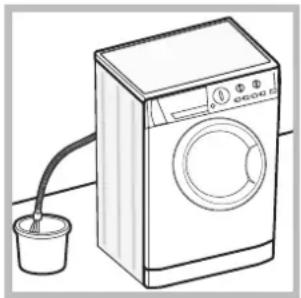 HOTPOINT-ARISTON ARXL 145 EU - Deschiderea manuală a uşii - 1