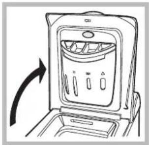 HOTPOINT-ARISTON ARTXD 149 EU - How to open and to close the drum - 1