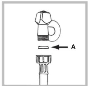 HOTPOINT-ARISTON AQXXL 129 - Connecting the water inlet hose - 2