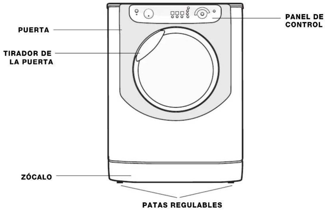 HOTPOINT-ARISTON Aqualtis AQXGF 149 H S N - Descripción de la máquina - 1
