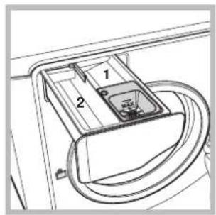 HOTPOINT-ARISTON Aqualtis AQXGD 149 S HA - TIROIR A PRODUITS LESSIVIELS: - 2