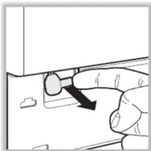 HOTPOINT-ARISTON Aqualtis AQXF 145 - Opening the door manually - 3