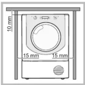 HOTPOINT-ARISTON Aqualtis AQC9 2F7 - Onde instalar a máquina de secar roupa? - 1