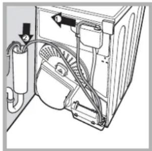 HOTPOINT-ARISTON Aqualtis AQC9 2F7 - Vidange de l'eau - 1