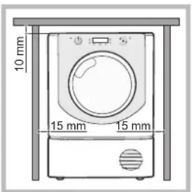 HOTPOINT-ARISTON Aqualtis AQC9 2F7 - Where to put your dryer - 1