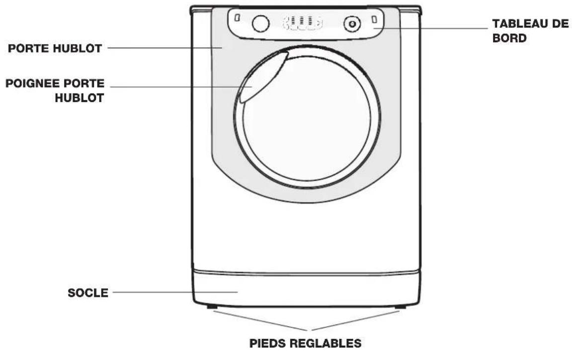 HOTPOINT-ARISTON Aqualtis AQ7L 492 U - Description de l'appareil - 2
