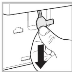 HOTPOINT-ARISTON Aqualtis AQ7L 492 U - Opening the porthole door manually - 3