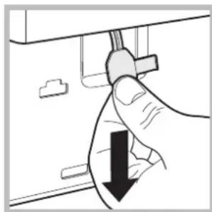 HOTPOINT-ARISTON Aqualtis AQ93F 69 EU - Handmatige opening van het deurtje - 3