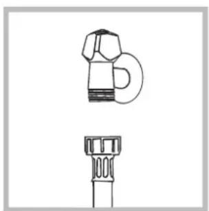 HOTPOINT-ARISTON Aqualtis AQ93F 69 EU - Raccordement du tuyau d'arrivée de l'eau - 2