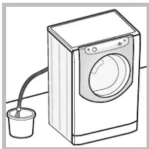 HOTPOINT-ARISTON Aqualtis AQ103D 49 EU - Apertura manuale della porta oblo - 1
