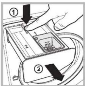 HOTPOINT-ARISTON AQM9D 49 U EU A - Nettoyage du tiroir à produits lessiviels - 1