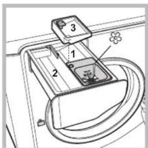 HOTPOINT-ARISTON AQM9D 49 U EU A - CASSETTO DEI DETERSIVI - 2