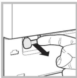 HOTPOINT-ARISTON AQM9D 49 U EU A - Ouverture manuelle de la porte hublot - 2