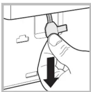 HOTPOINT-ARISTON AQM9D 49 U EU A - Ouverture manuelle de la porte hublot - 3