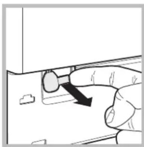 HOTPOINT-ARISTON AQM9D 49 U EU A - Handmatige opening van het deurtje - 2