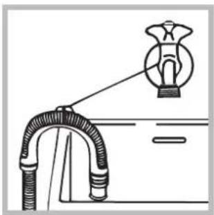 HOTPOINT-ARISTON AQM9D 49 U EU A - Connecting the drain hose - 2