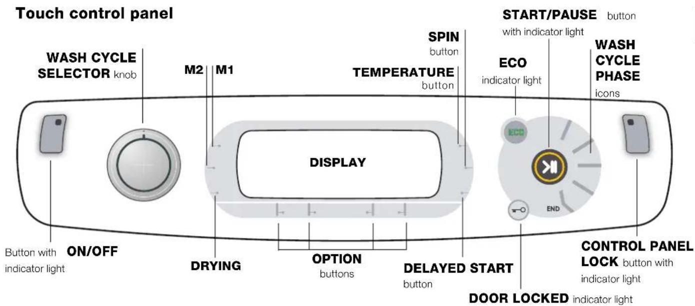 HOTPOINT-ARISTON AQM9D 49 U EU A - The language may only be changed while the machine is switched off. - 1