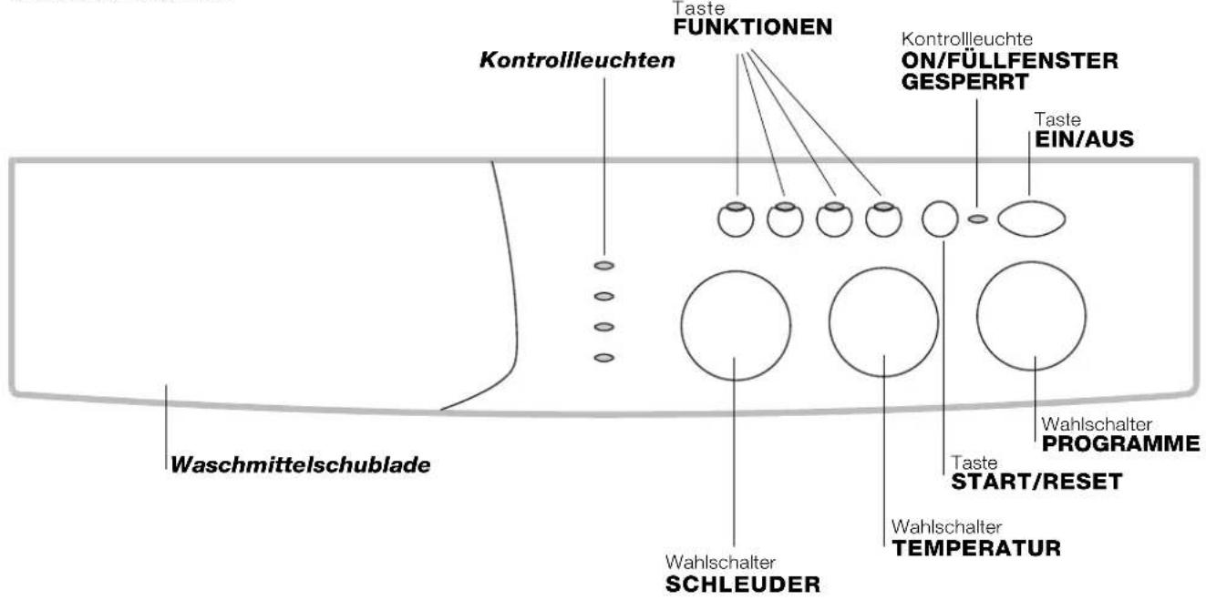 INDESIT WIXL 105 EX - Beschreibung des Waschvollautomaten - 1
