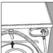 INDESIT WS 105 TX - Podlacznicwcza odprowadzajacego wode - 2
