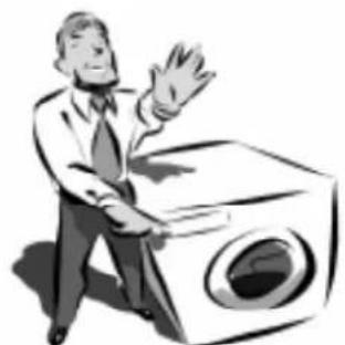 INDESIT WS 105 TX - Bouton programmes et département différé - 1