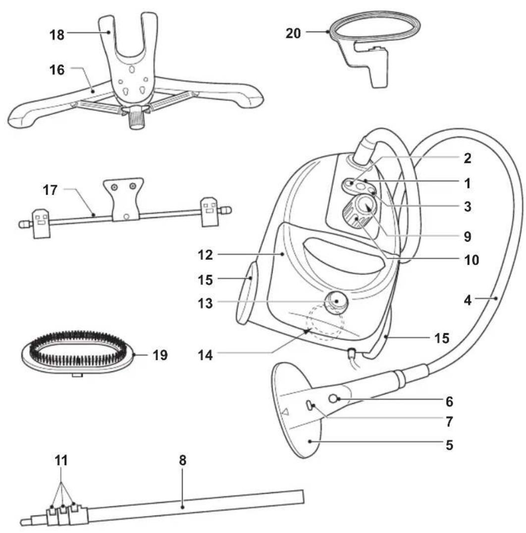 PRINCESS Pressurized Vertical Steamer 333832 - 1